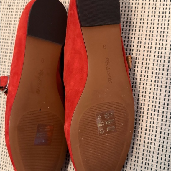 Madewell The Remy Mary Jane Flat In Suede - Picture 4 of 4